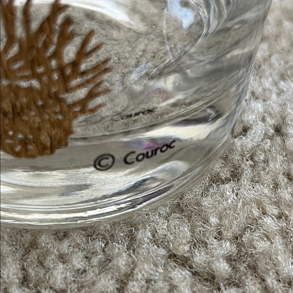 Vintage Couroc Cardinal Cocktail Glasses Set of 4 - Picture 2 of 5